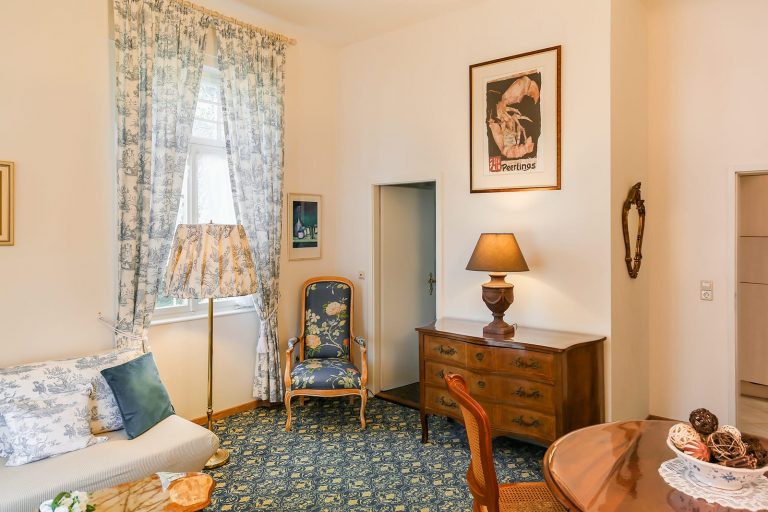 Wohnraum der FeWo Lilien